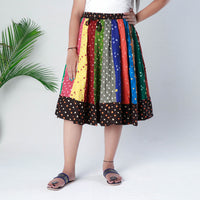 bandhani skirt 