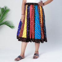 bandhani skirt 