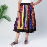 bandhani skirt 