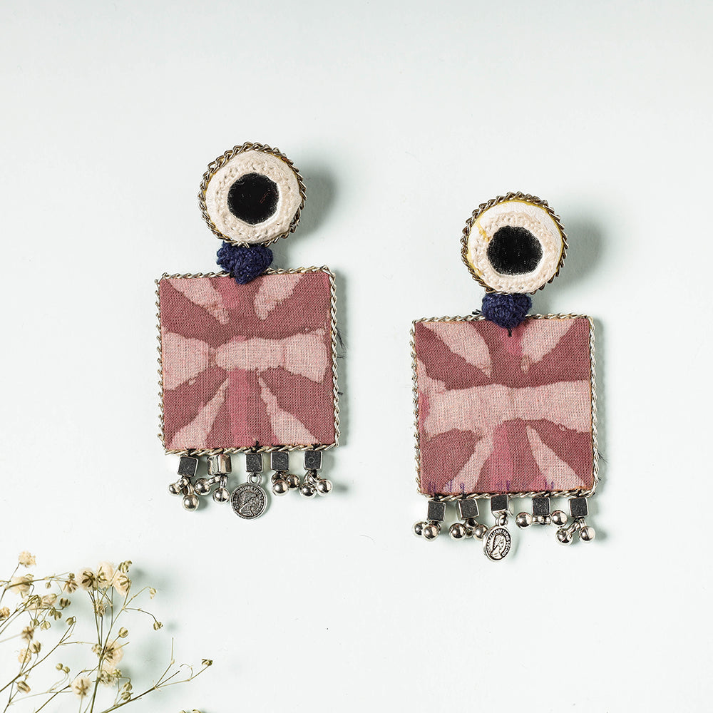  ajrakh earrings