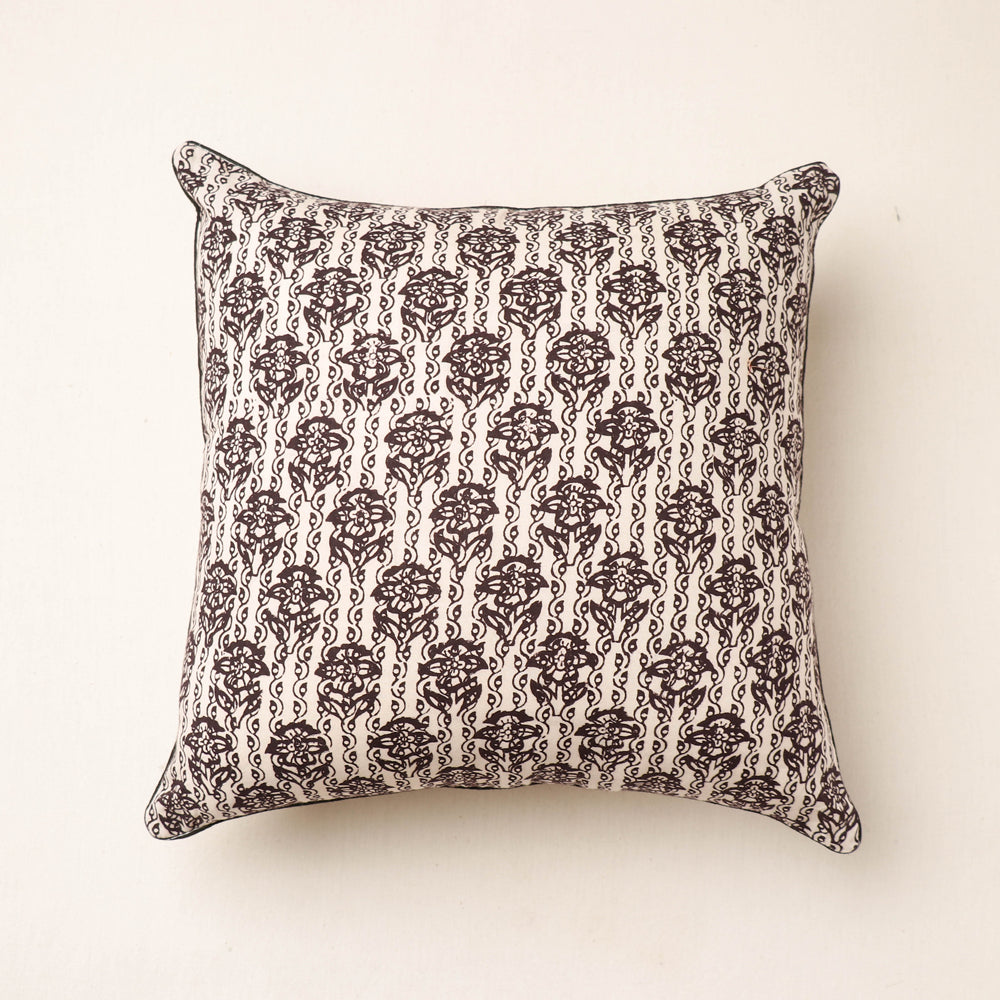 Block Printed Cushion Cover 