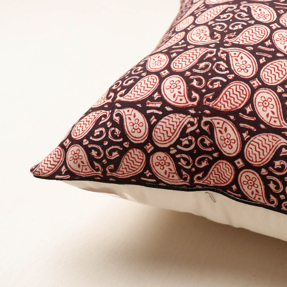 Block Printed Cushion Cover 