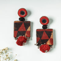  ajrakh earrings