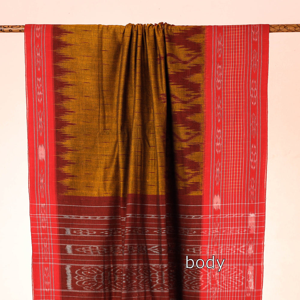 Sambalpuri Handloom Ikat Pure Cotton Saree from Odisha | iTokri आई.टोकरी