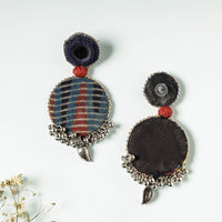 ajrakh earrings