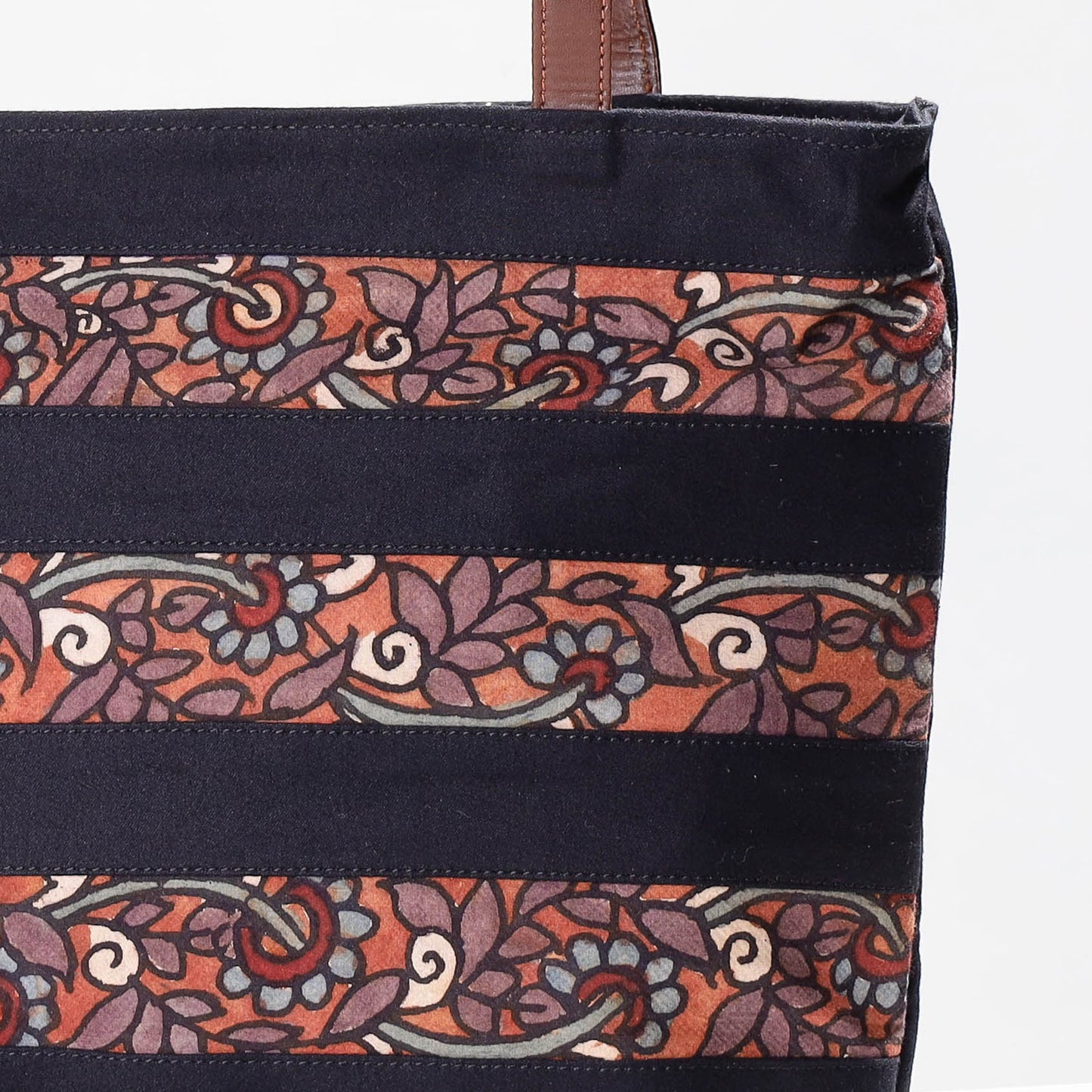 Shoulder Bag - Handpainted Kalamkari Natural Dyed Cotton