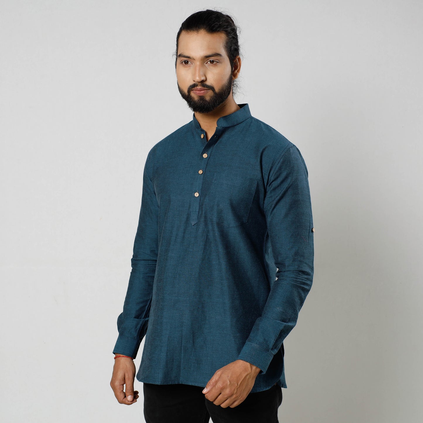 men handloom cotton kurta