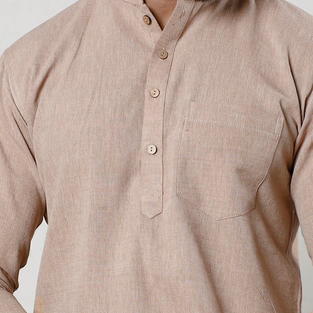 men handloom cotton kurta