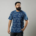 Buy Bindaas Block Art Printed Cotton Round Neck T-shirt Online at iTokri.com
