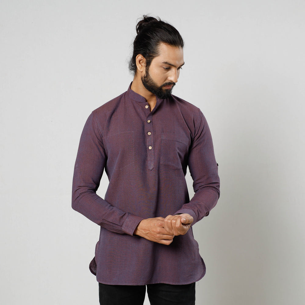 men handloom cotton kurta