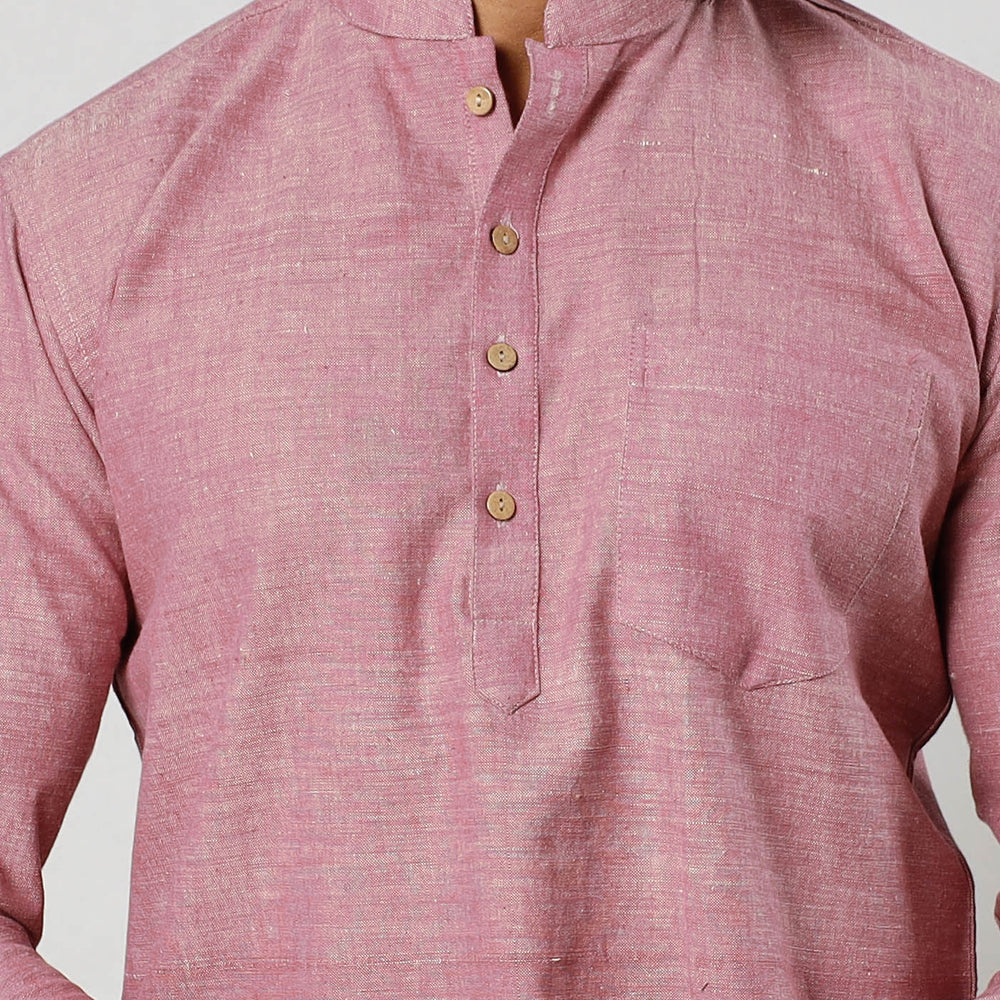 men handloom cotton kurta