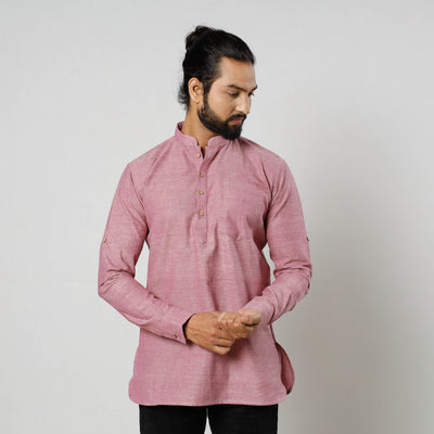 men handloom cotton kurta