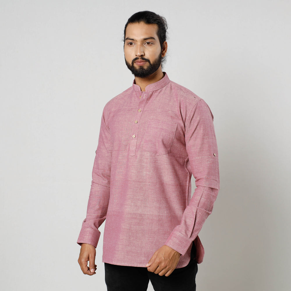 men handloom cotton kurta