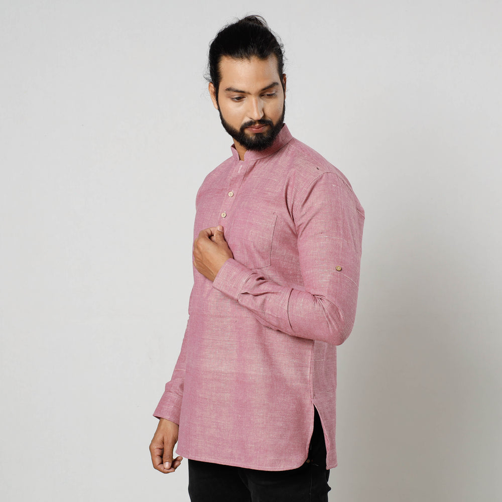 men handloom cotton kurta