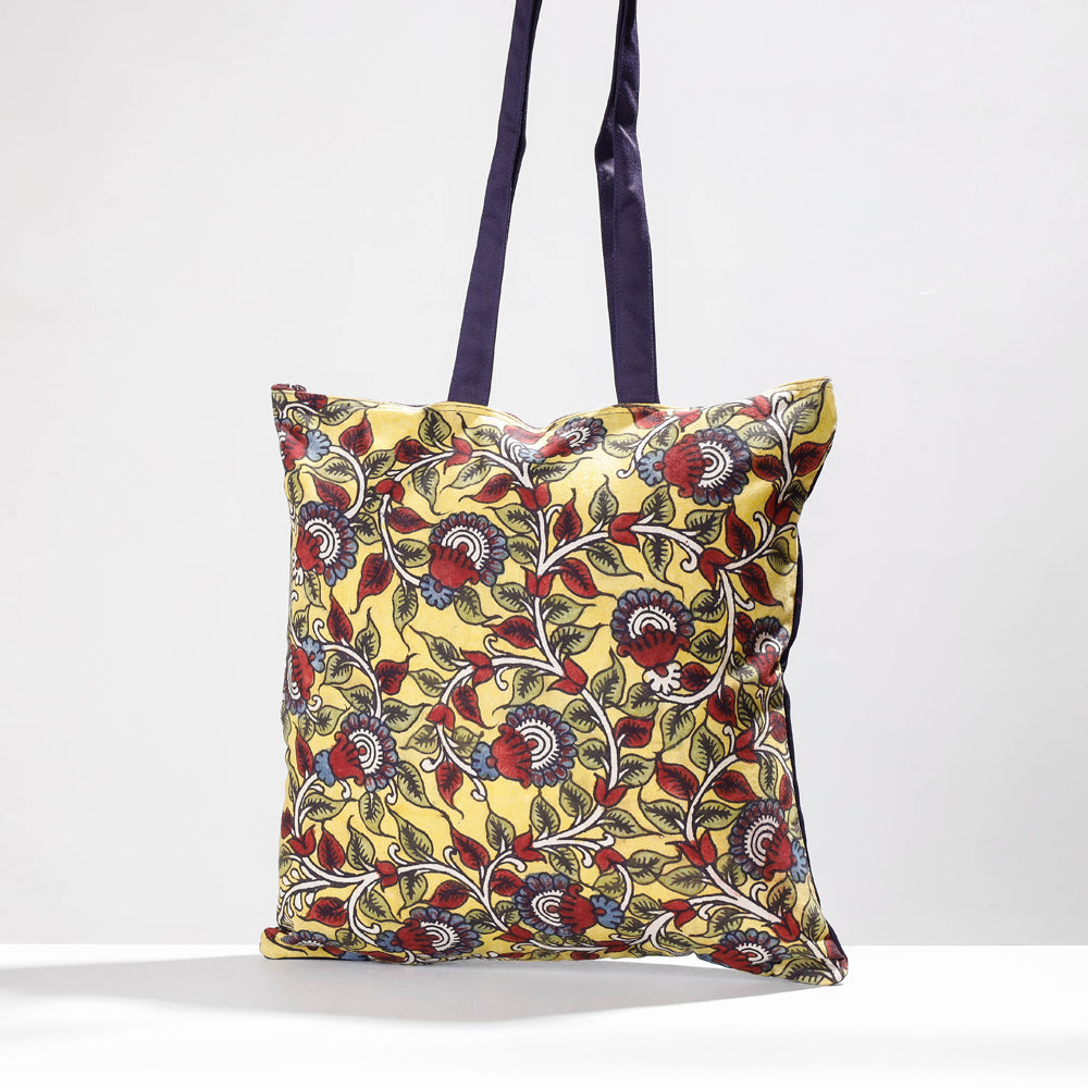 Buy Anartline Teal Ecofriendly Handloom Big Jhola Bag| Women Handbag at  Amazon.in