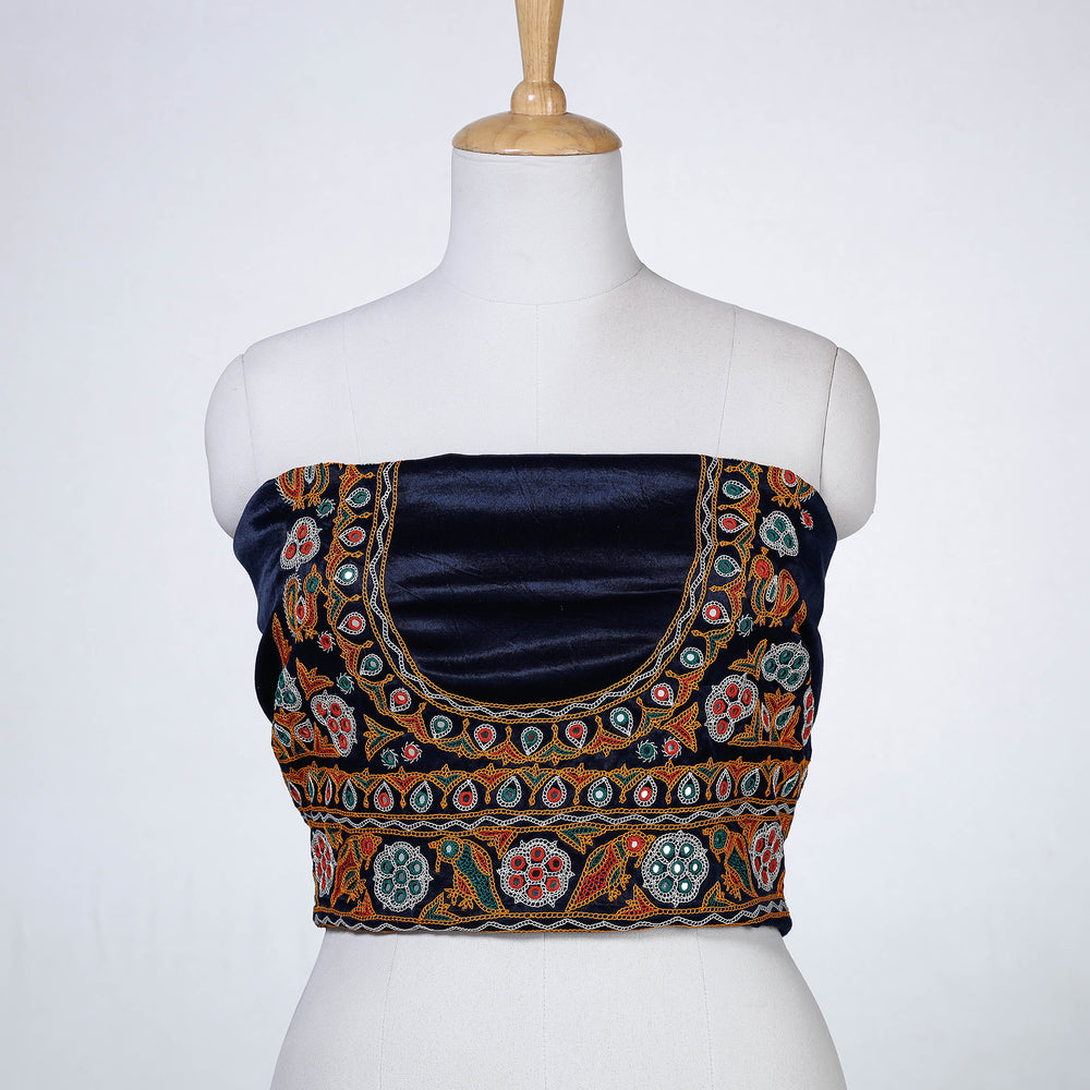 kutch embroidery blouse piece