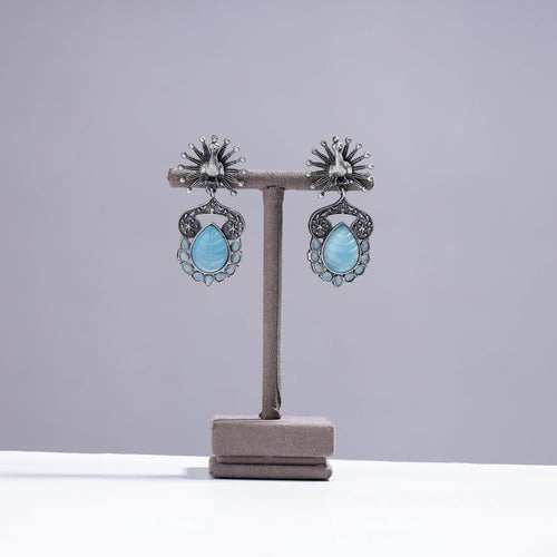 oxidised earrings