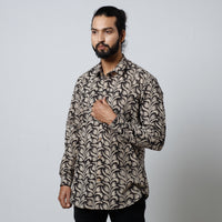 Block printed men shirt