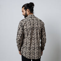 Block printed men shirt