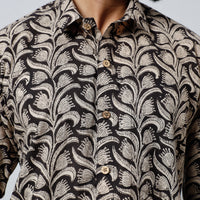 Block printed men shirt