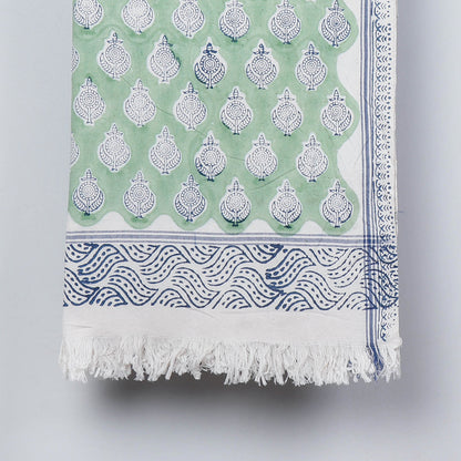 Sanganeri Block Printed Cotton Towel