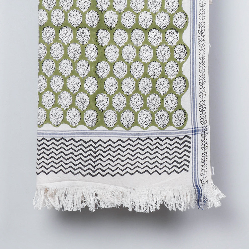 Block Printed Towel
