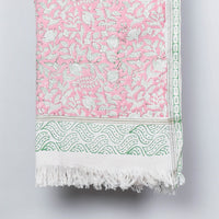 Block Printed Cotton Towel
