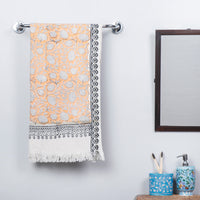 Block Printed Towel
