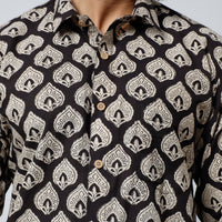 Block printed men shirt