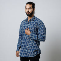 Block printed men shirt