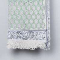 Block Printed Cotton Towel
