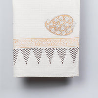 Block Printed Cotton Towel