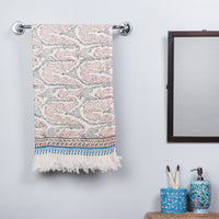 Block Printed Towel
