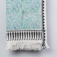 Block Printed Cotton Towel
