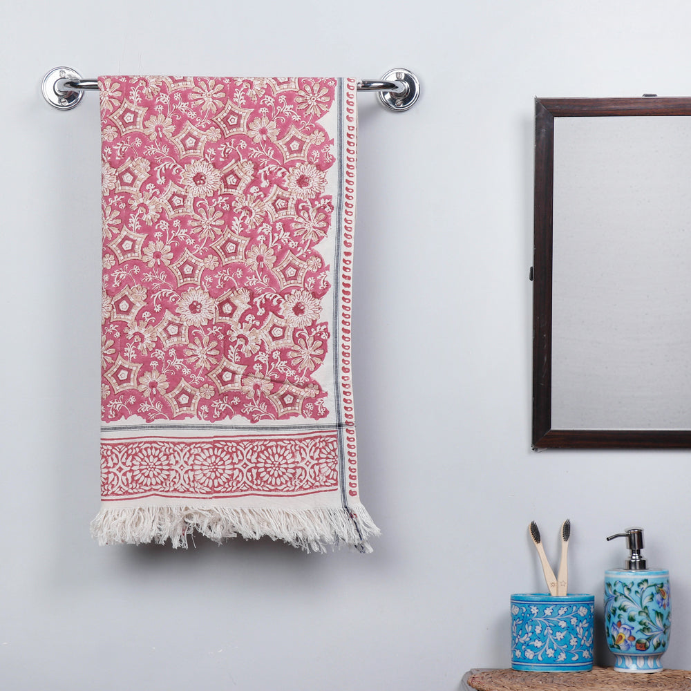 Block Printed Towel