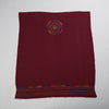 Maroon Lambani Embroidery Handspun Cotton Blouse Piece