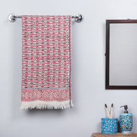 Block Printed Towel
