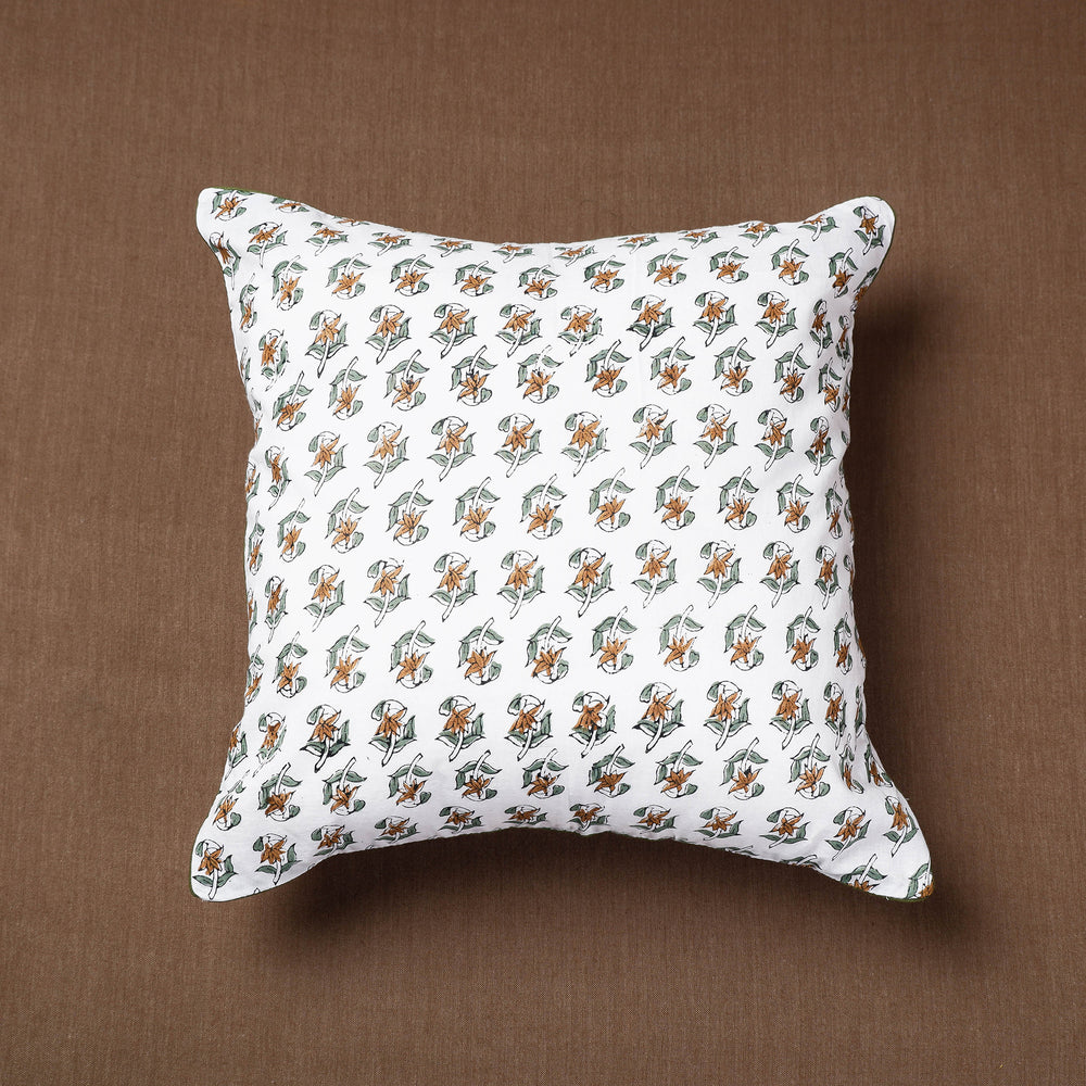 Block Printed Cushion Cover 