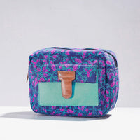 Handcrafted Quilted Multipurpose Waterproof Toiletry Bag