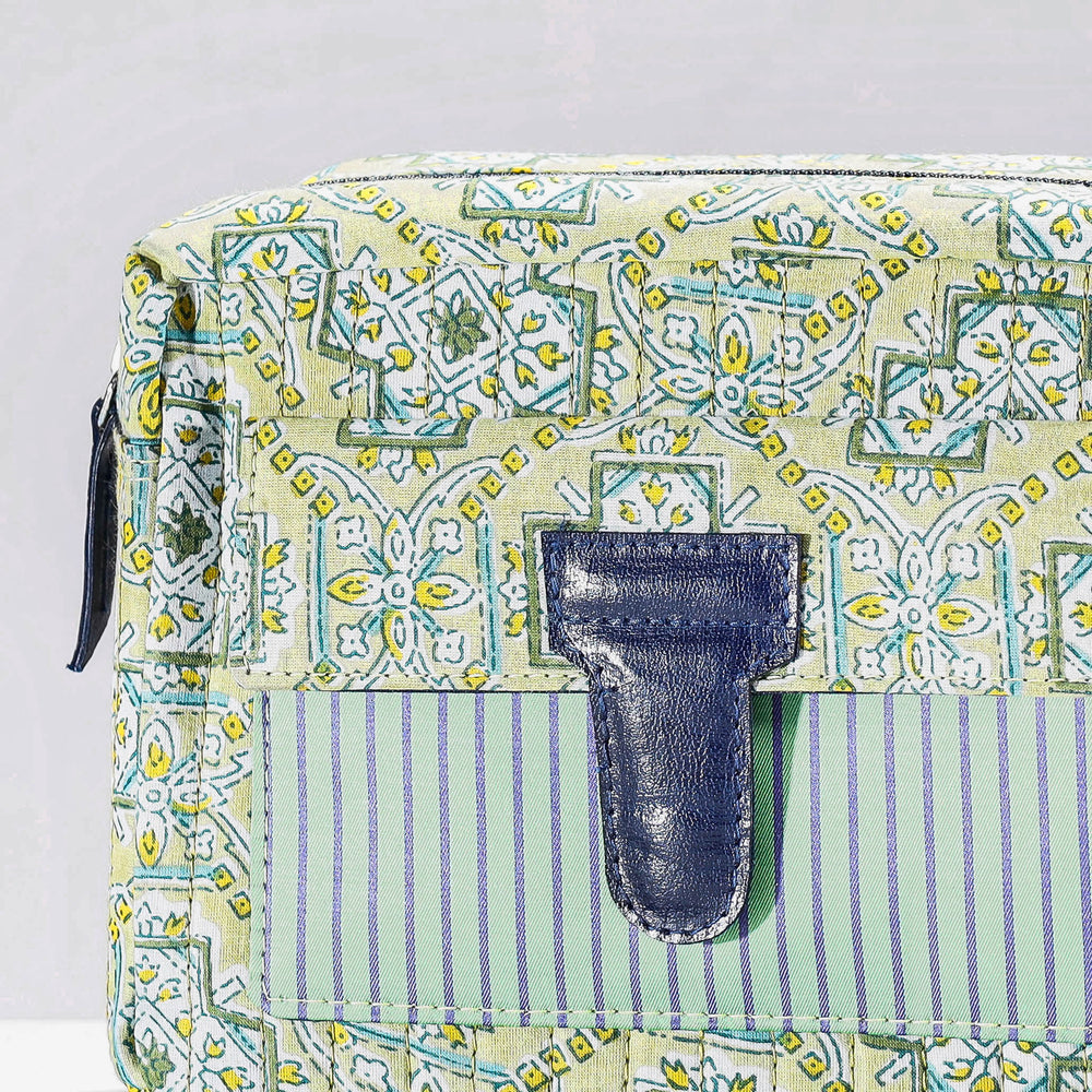 Quilted Toiletry Bag
