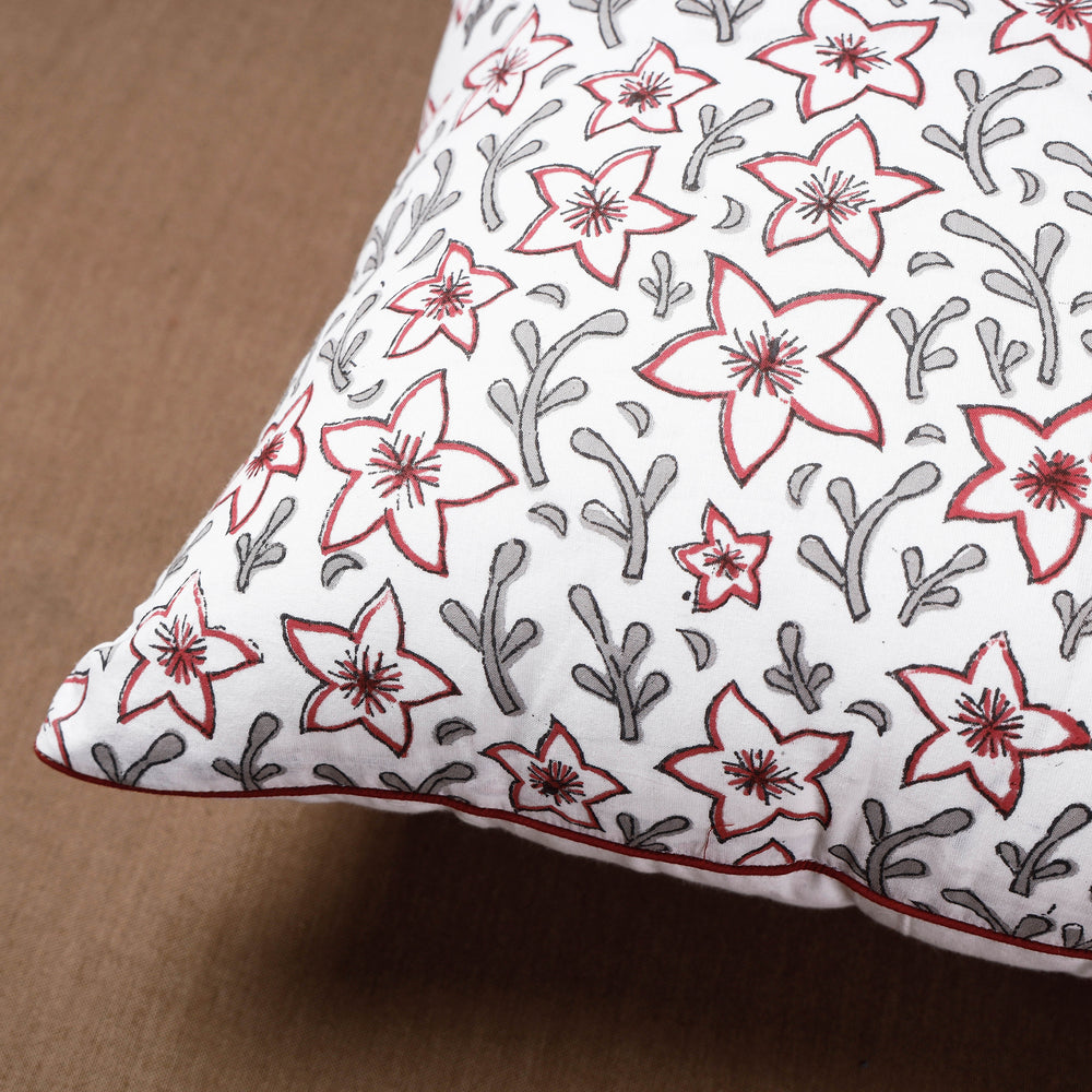 Block Printed Cushion Cover