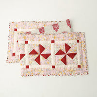 Special Applique Quilted Table Runner (75 x 16 in)