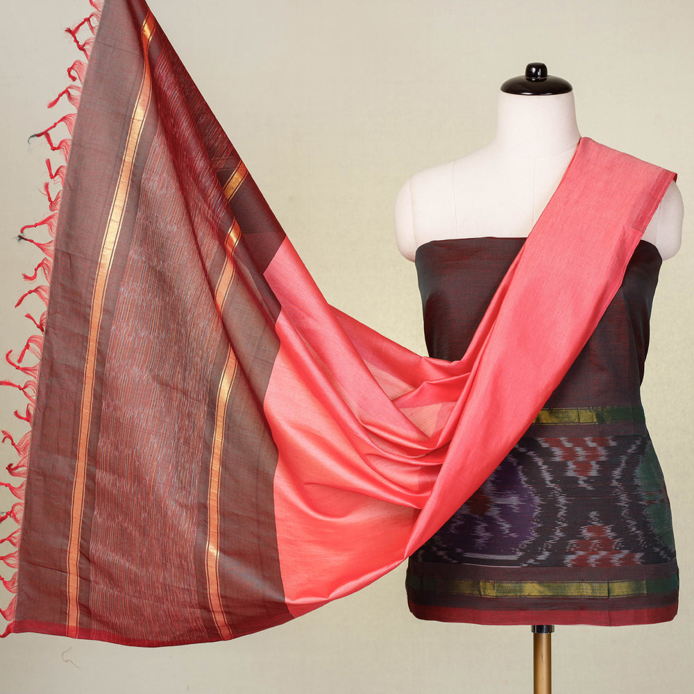 Buy 3pc Bagh Block Printed Natural Dyed Cotton Suit Material Set Online at  iTokri.com - iTokri आई.टोकरी