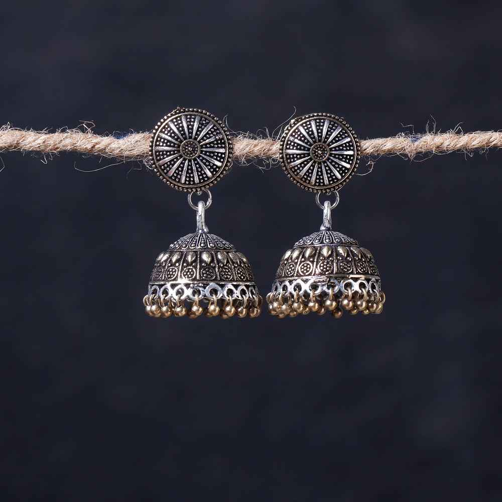 oxidised earrings