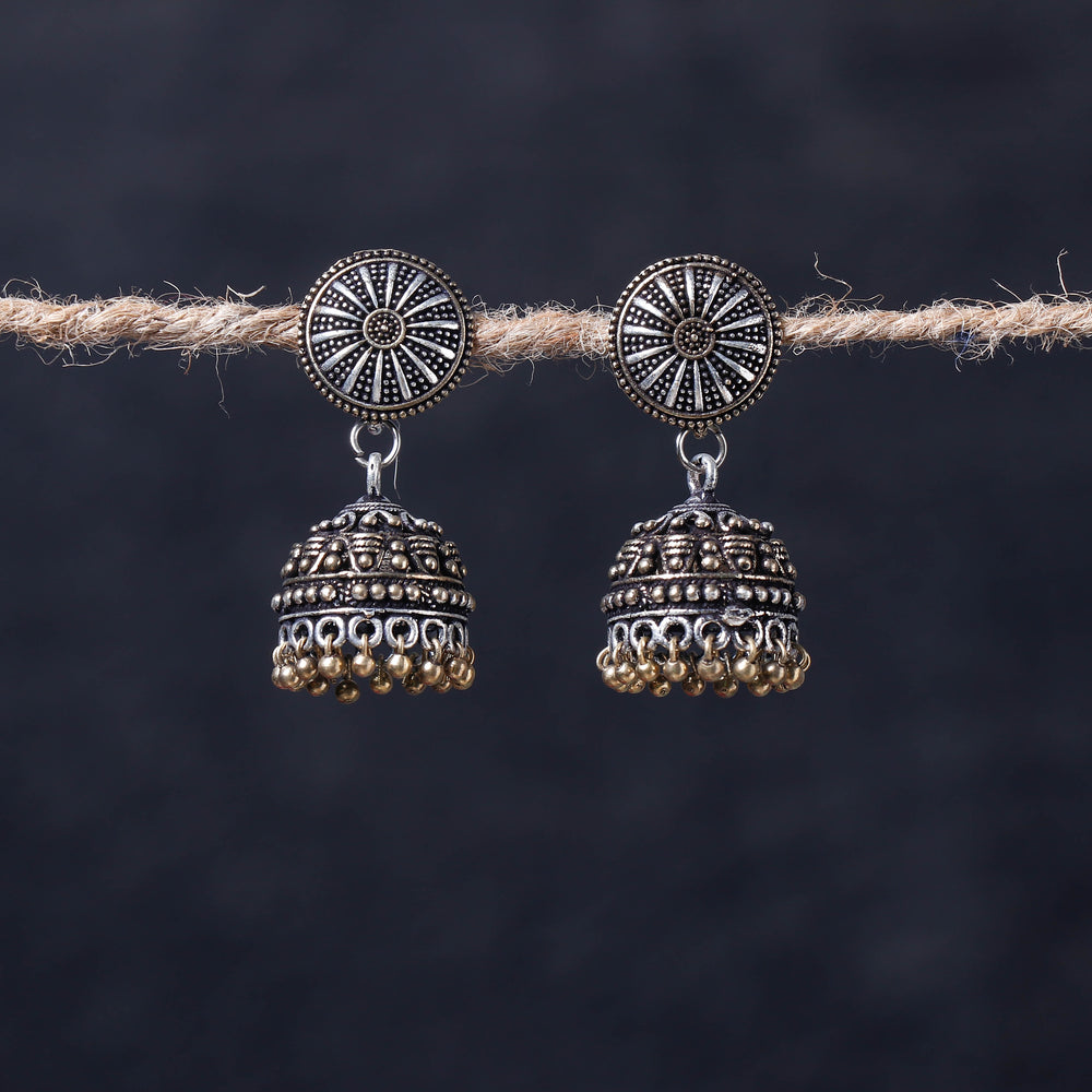 oxidised earrings