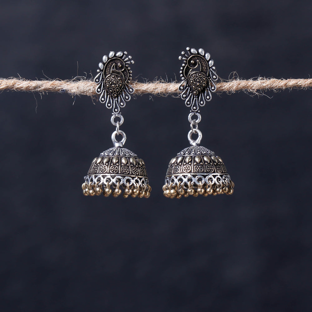 oxidised earrings