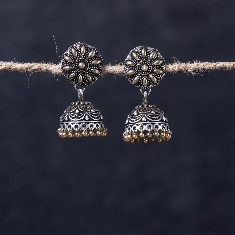 oxidised earrings