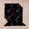 Black Hand Block Prints Cotton Table Napkin