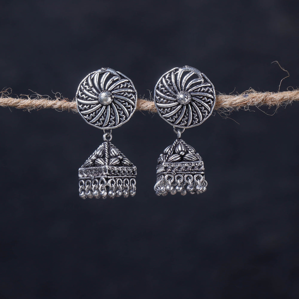 oxidised earrings