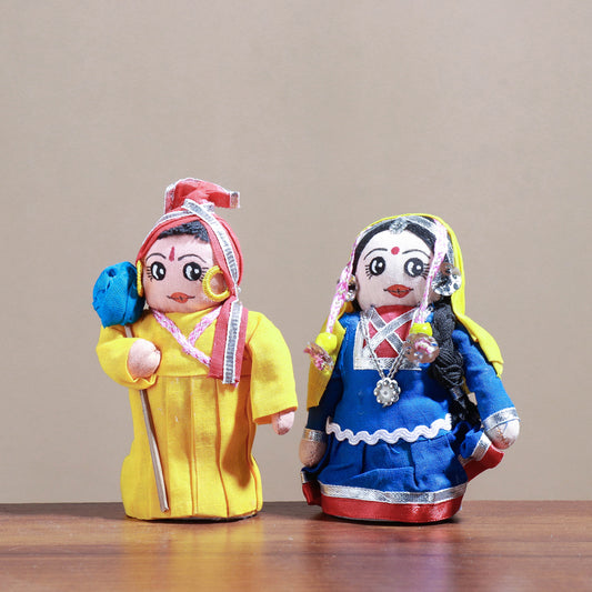  Rajasthani Couple Dolls
